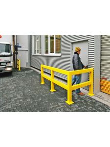 Moravia Black Bull HD Impact Protection Railing System